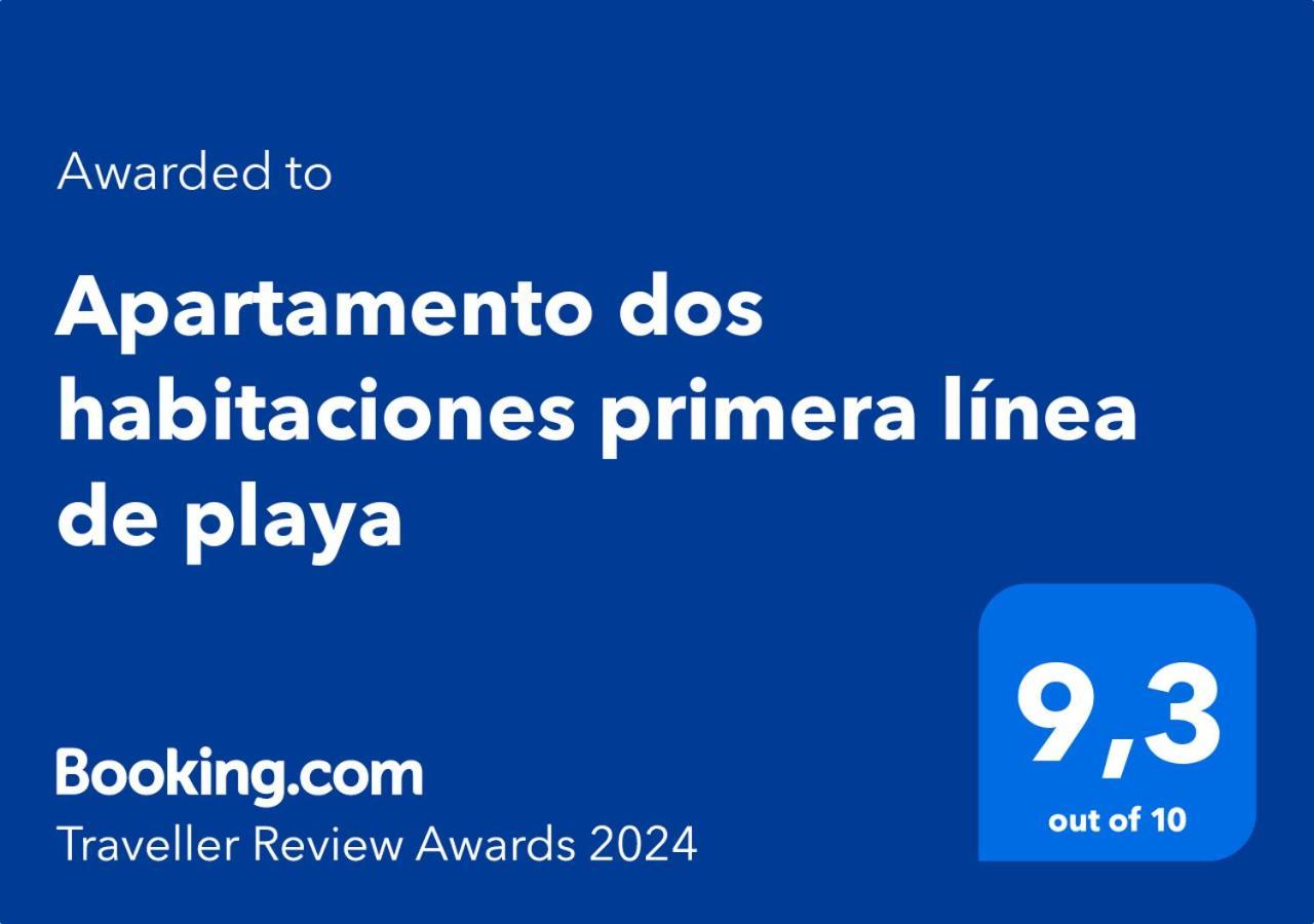Apartamento Dos Habitaciones Primera Linea De Playa Valencia Buitenkant foto