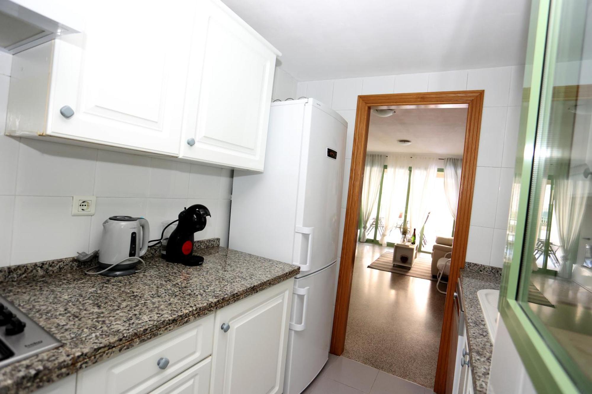 Apartamento Dos Habitaciones Primera Linea De Playa Valencia Buitenkant foto