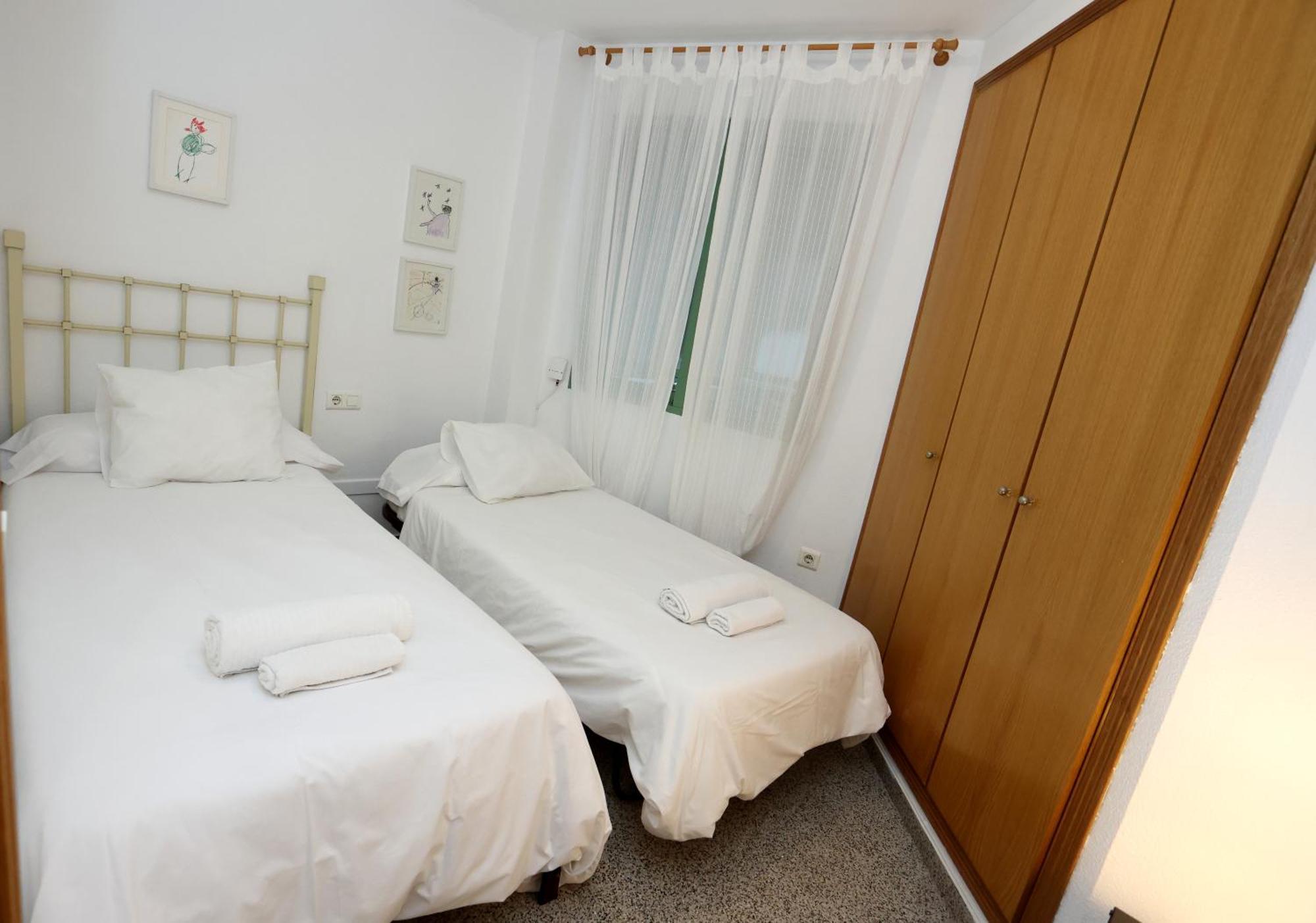Apartamento Dos Habitaciones Primera Linea De Playa Valencia Buitenkant foto