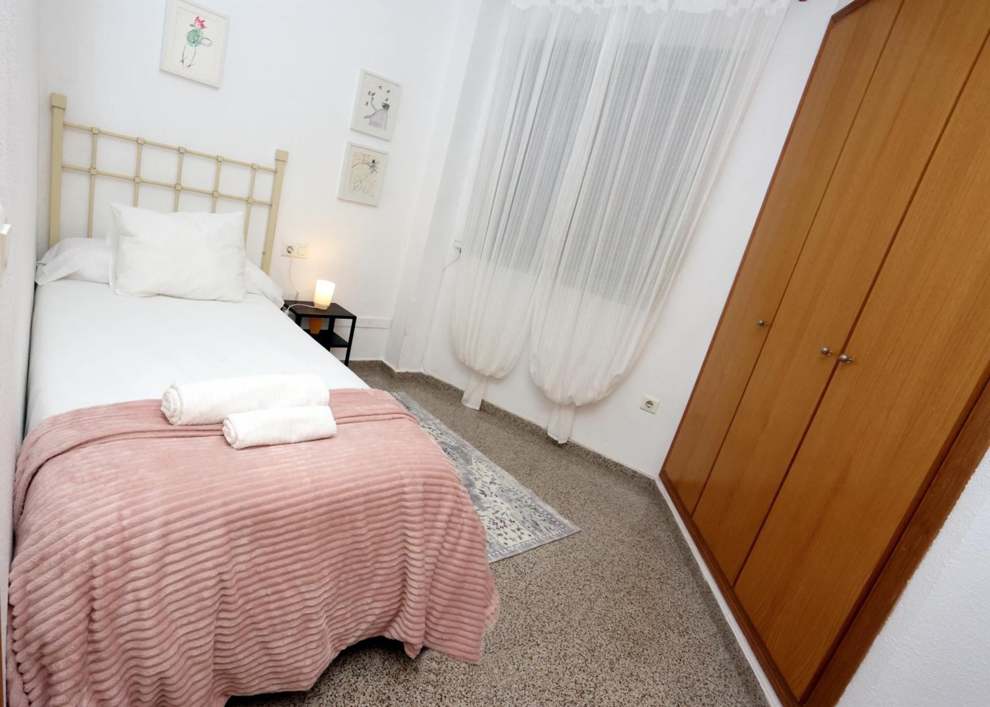 Apartamento Dos Habitaciones Primera Linea De Playa Valencia Buitenkant foto