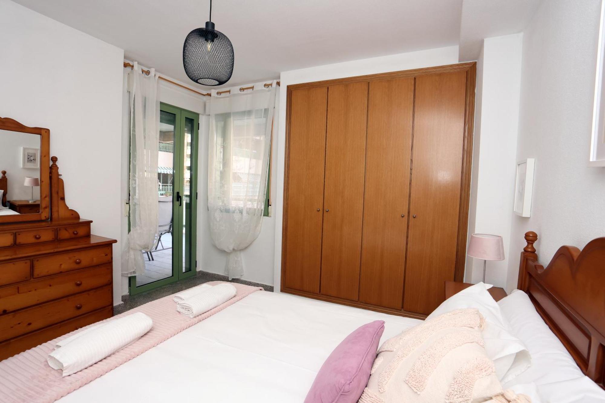 Apartamento Dos Habitaciones Primera Linea De Playa Valencia Buitenkant foto