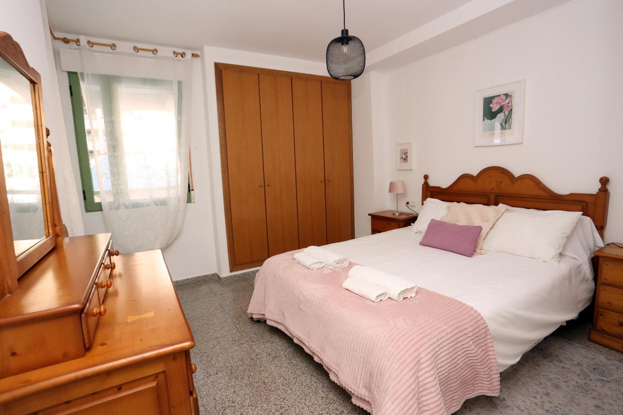Apartamento Dos Habitaciones Primera Linea De Playa Valencia Buitenkant foto