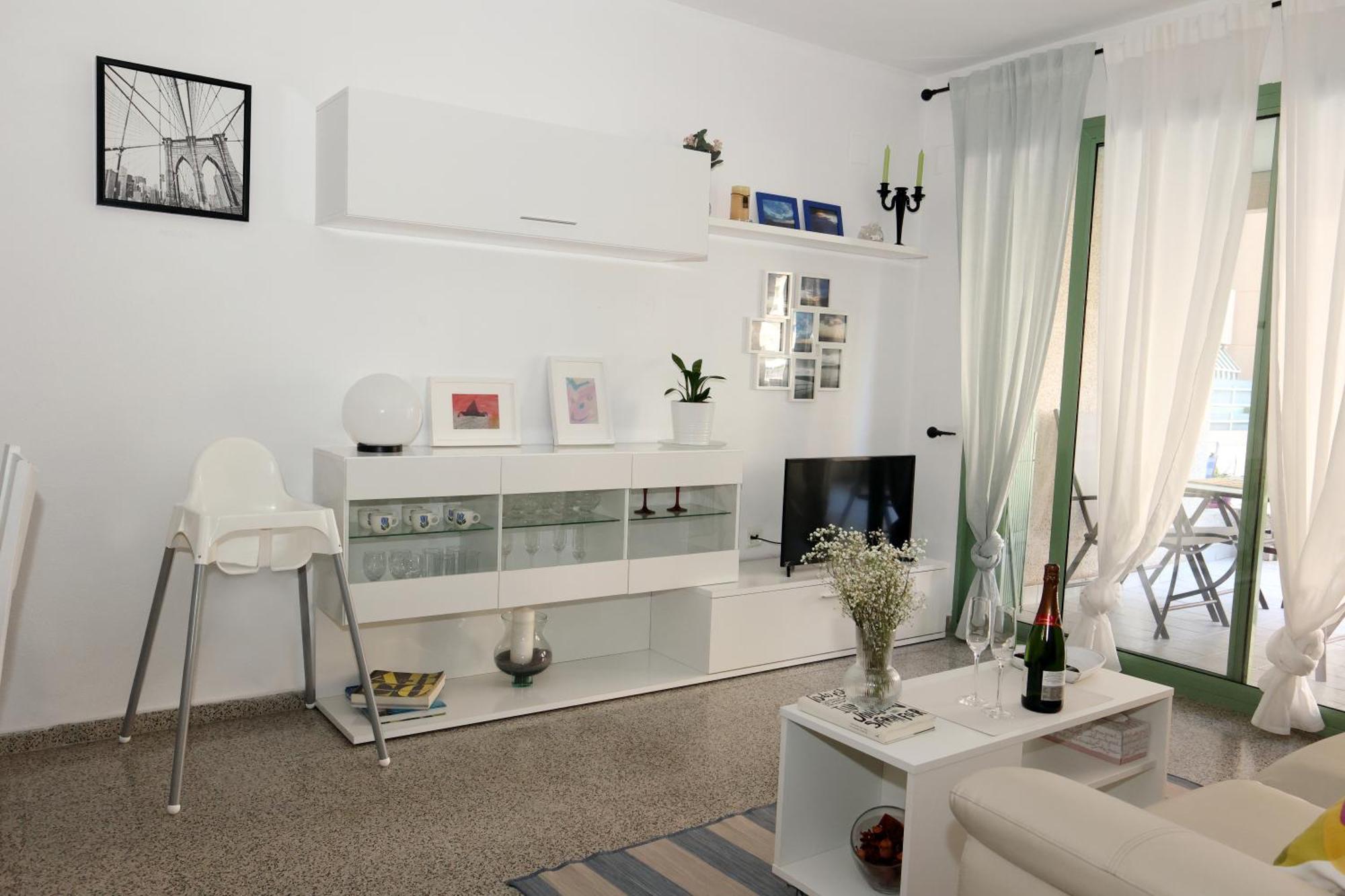 Apartamento Dos Habitaciones Primera Linea De Playa Valencia Buitenkant foto