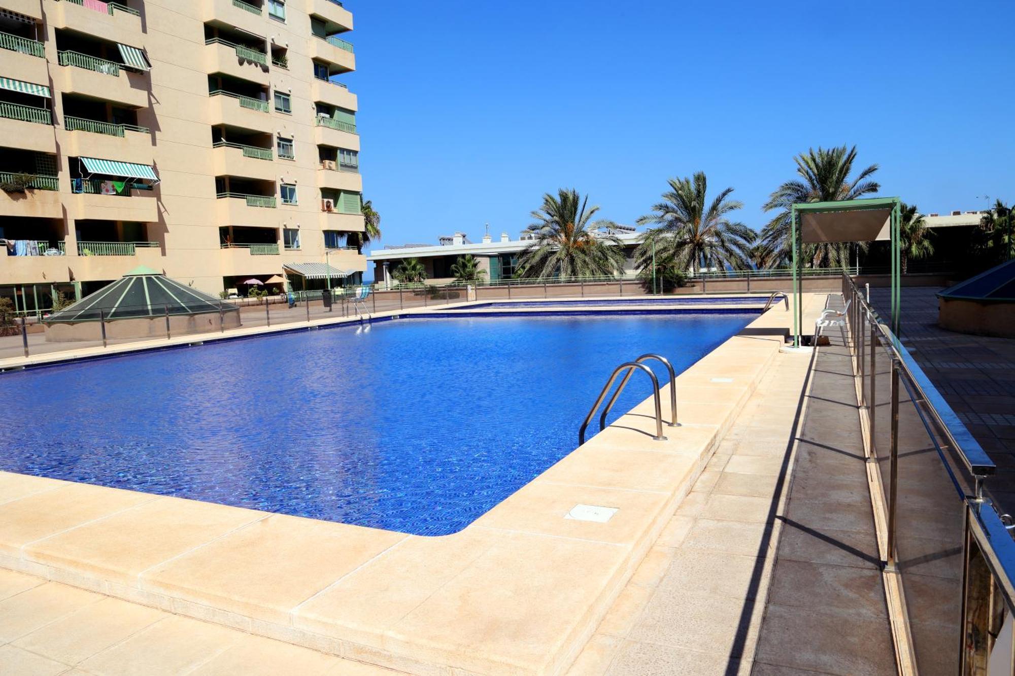 Apartamento Dos Habitaciones Primera Linea De Playa Valencia Buitenkant foto