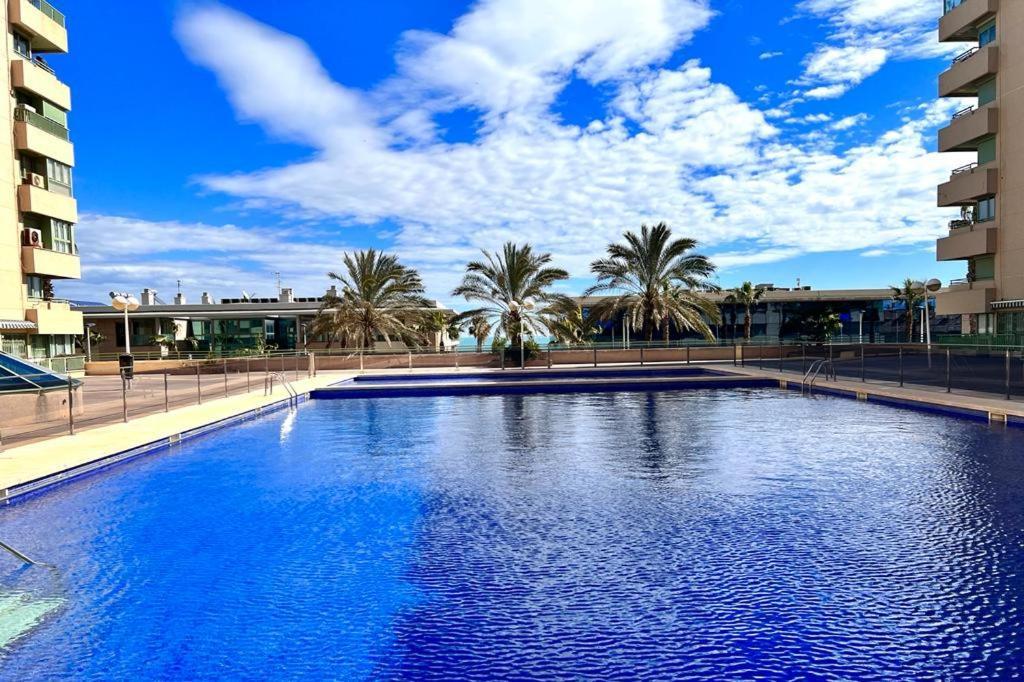 Apartamento Dos Habitaciones Primera Linea De Playa Valencia Buitenkant foto